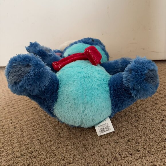 DISNEY STORE Stitch Santa Plush Christmas Stuffed Lilo NWT Scarf Hat Whip - Picture 8 of 9